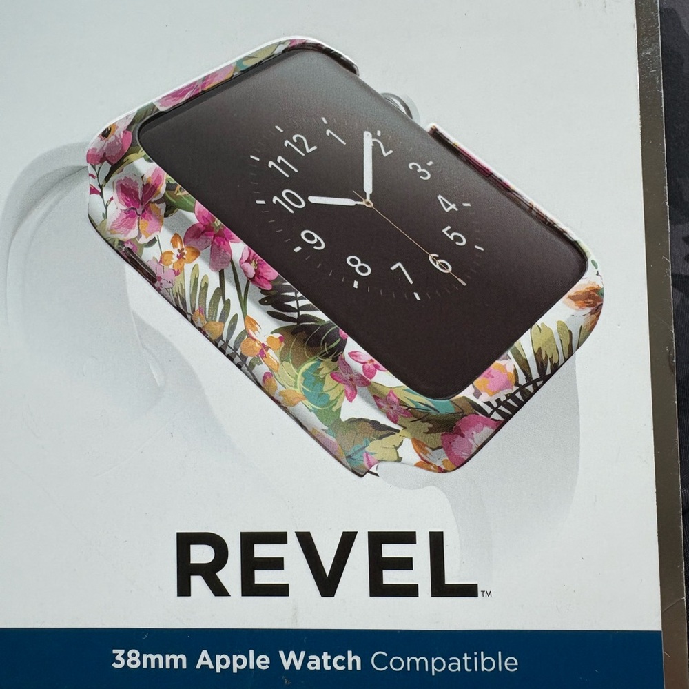 Revel Floral Smartwatch Case - Black and Multicolor